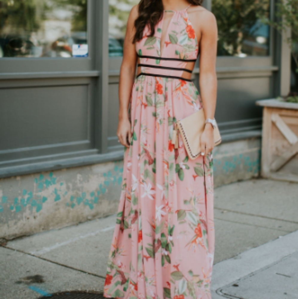 Floral Pink Express Dress